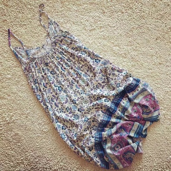 SOLD OUT Gabriella Boho Floral Maxi Tank Summer Dress - Picture 10 of 10